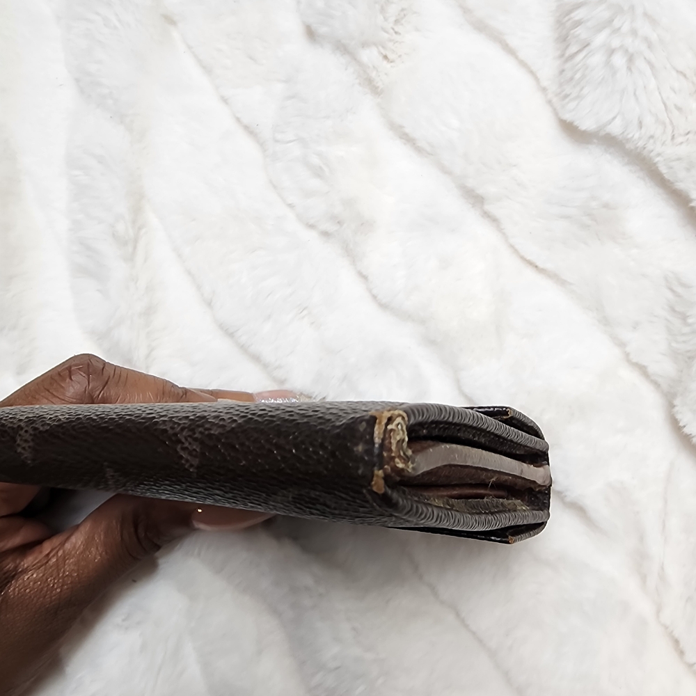 Louis Vuitton Dark Brown Monogram Wallet - Picture 3 of 10